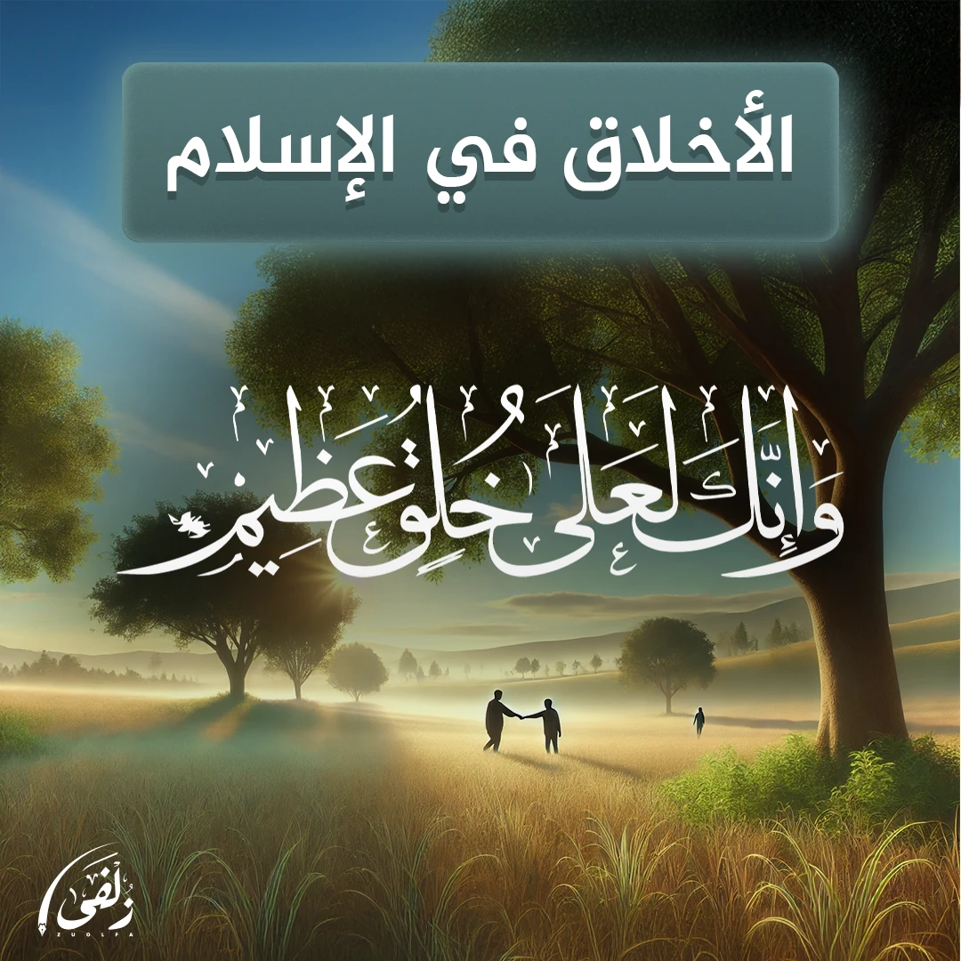 Cover of الأخلاق في القرآن الكريم p3