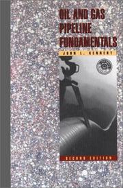 Cover of Oil and gas pipeline fundamentals
